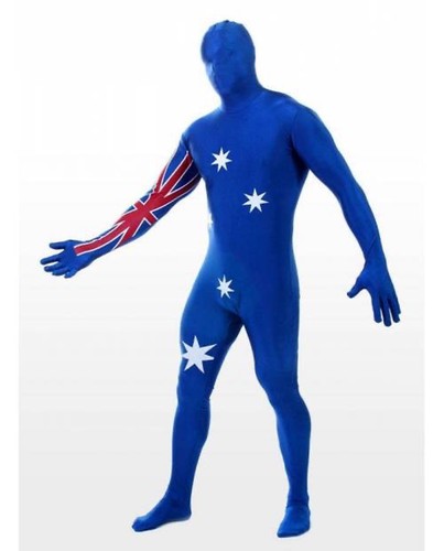 Morphsuit bandiera australiana - morphsuit,