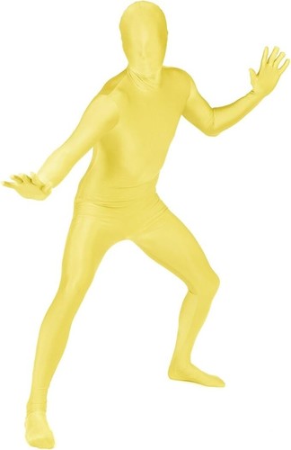 Costume morphsuit giallo - costume, m