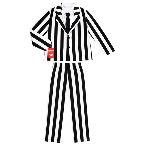 Morph costume tuta righe - costume, a