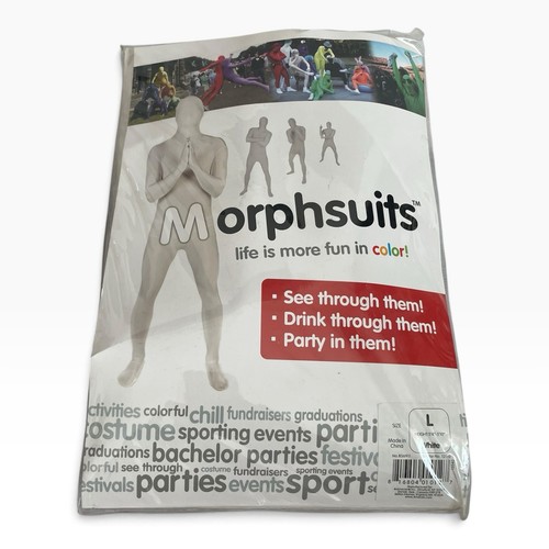 Costume morphsuit bianco corpo - costume,
