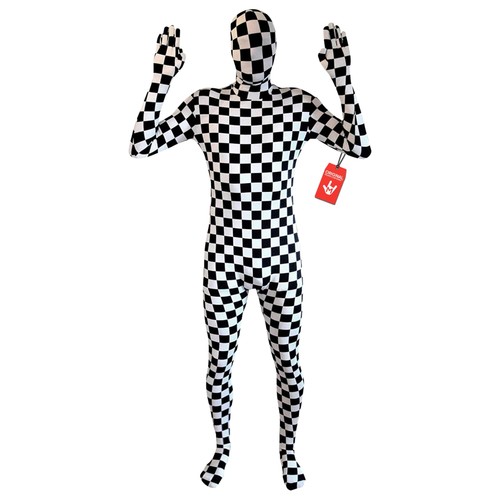 Costume morphsuit quadri - costume,