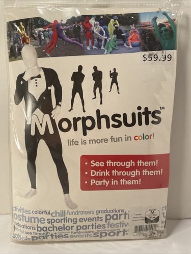 Morphsuit smoking nero per